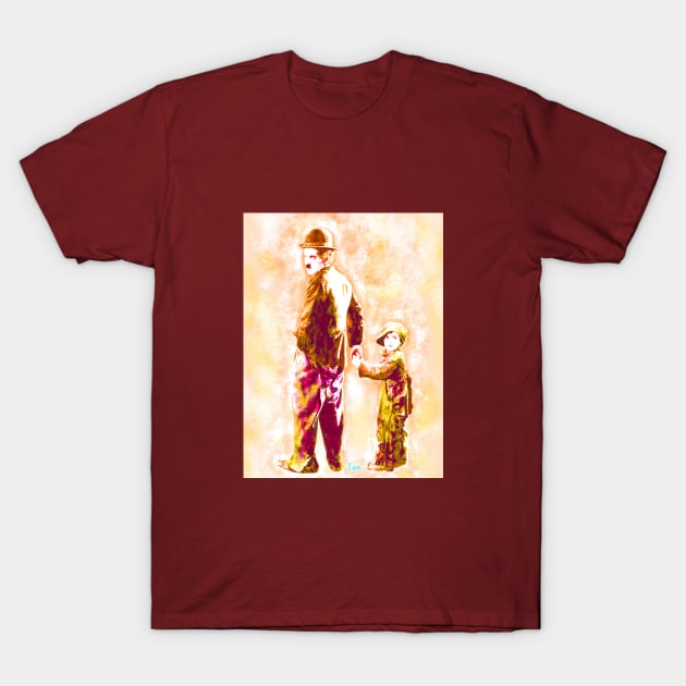 Charles Chaplin3 T-Shirt by I am001